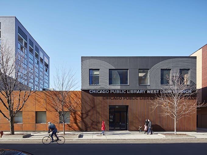 Chicago Public Library West Loop Branch Wins AIA Illinois Award – SOM