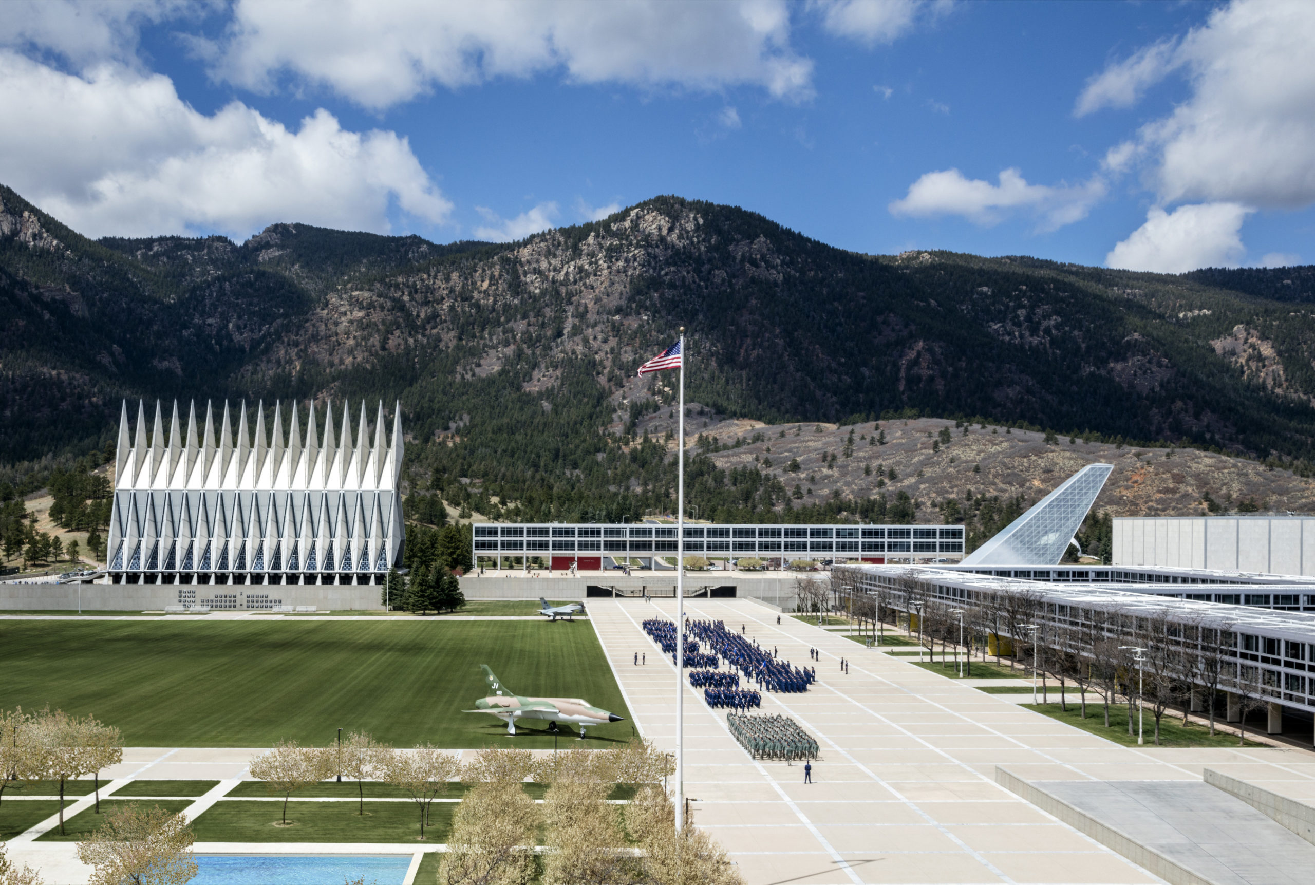U S Air Force Academy Campus And Cadet Chapel SOM