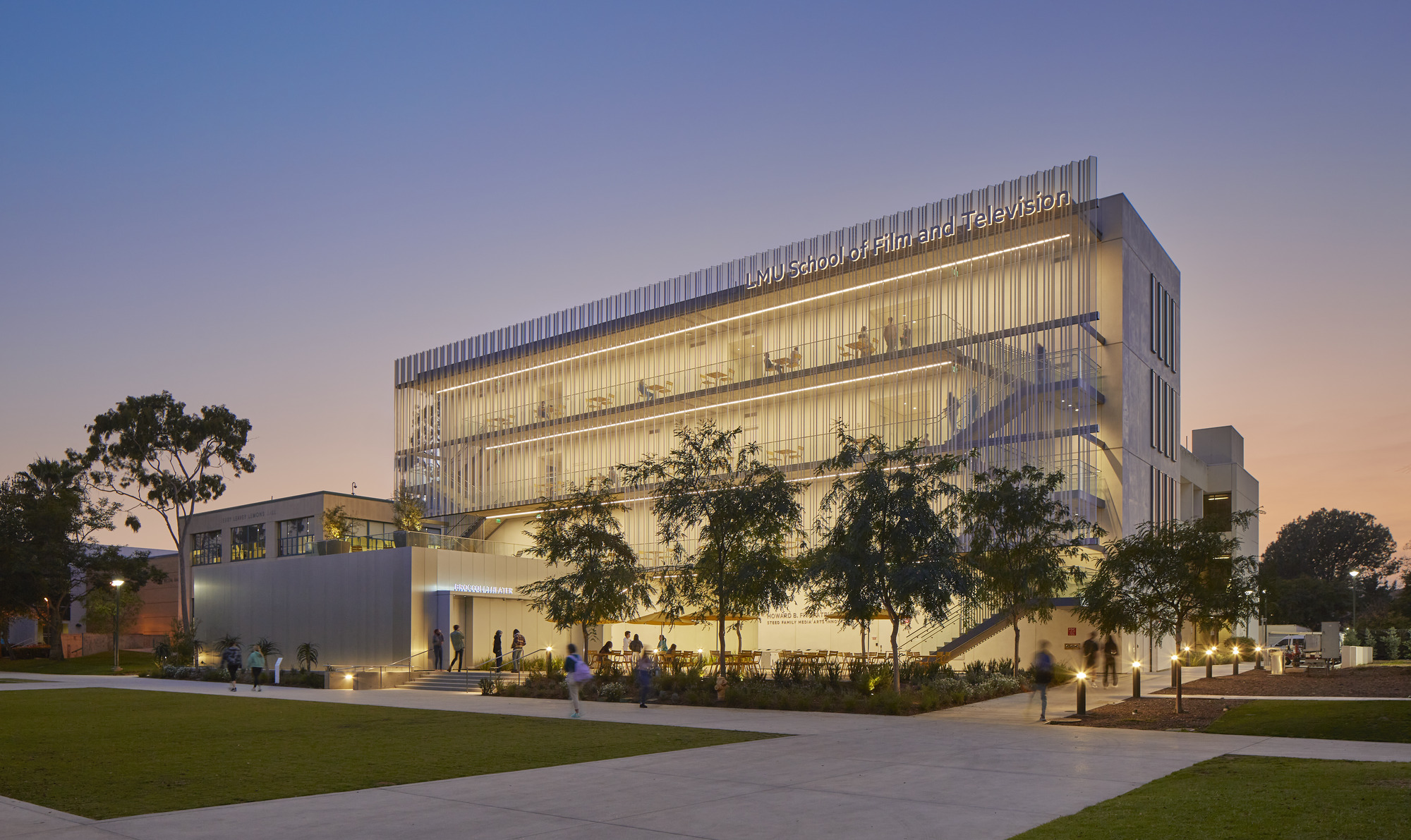 Architectural Record Features LMU's Drollinger Family Stage and SFTV