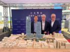 Taipei Twin Towers groundbreaking