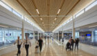 Kansas City International Airport New Terminal concourse