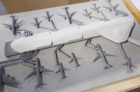 A model of O'Hare Airport Concourse D at the Loop offices of Skidore, Owings & Merrill. | Anthony Vazquez/Sun-Times