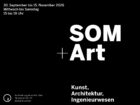 Exhibition poster for "SOM+Art" in Munich