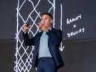 Scott Duncan delivering presentation “Flirting with Gravity #2: Beyond Altitudes”
