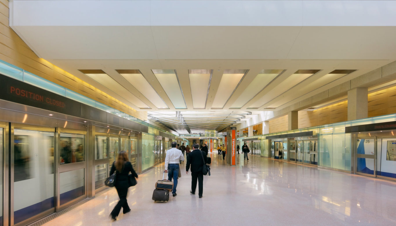 Washington Dulles International Airport Main Terminal Expansion and AeroTrain Station SOM