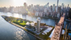 Cornell Tech Campus Aerial Greenery