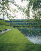 Completed in 1971, the SOM-designed Weyerhaeuser Headquarters is considered a milestone of architecture integrated with the natural environment.