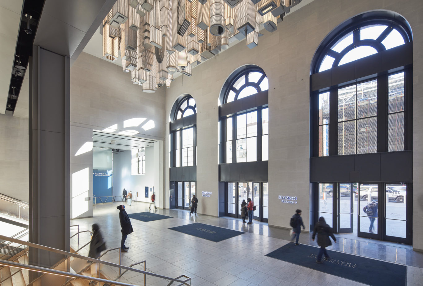 SOM completes Daniel Patrick Moynihan Train Hall in New York