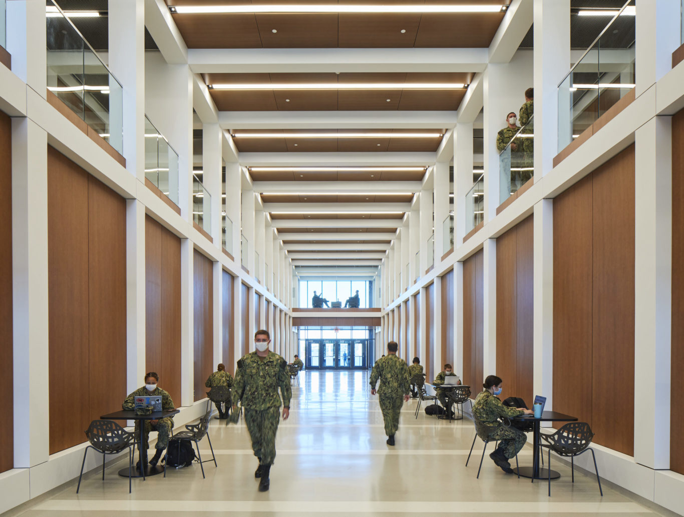 Slide 2 of 3, United States Naval Academy Cyber Studies Building – Hopper Hall