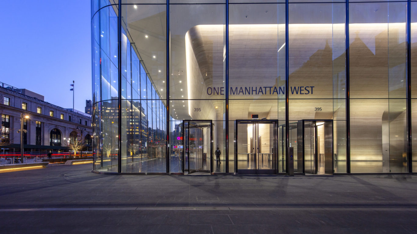 Slide 5 of 11, One Manhattan West Lobby