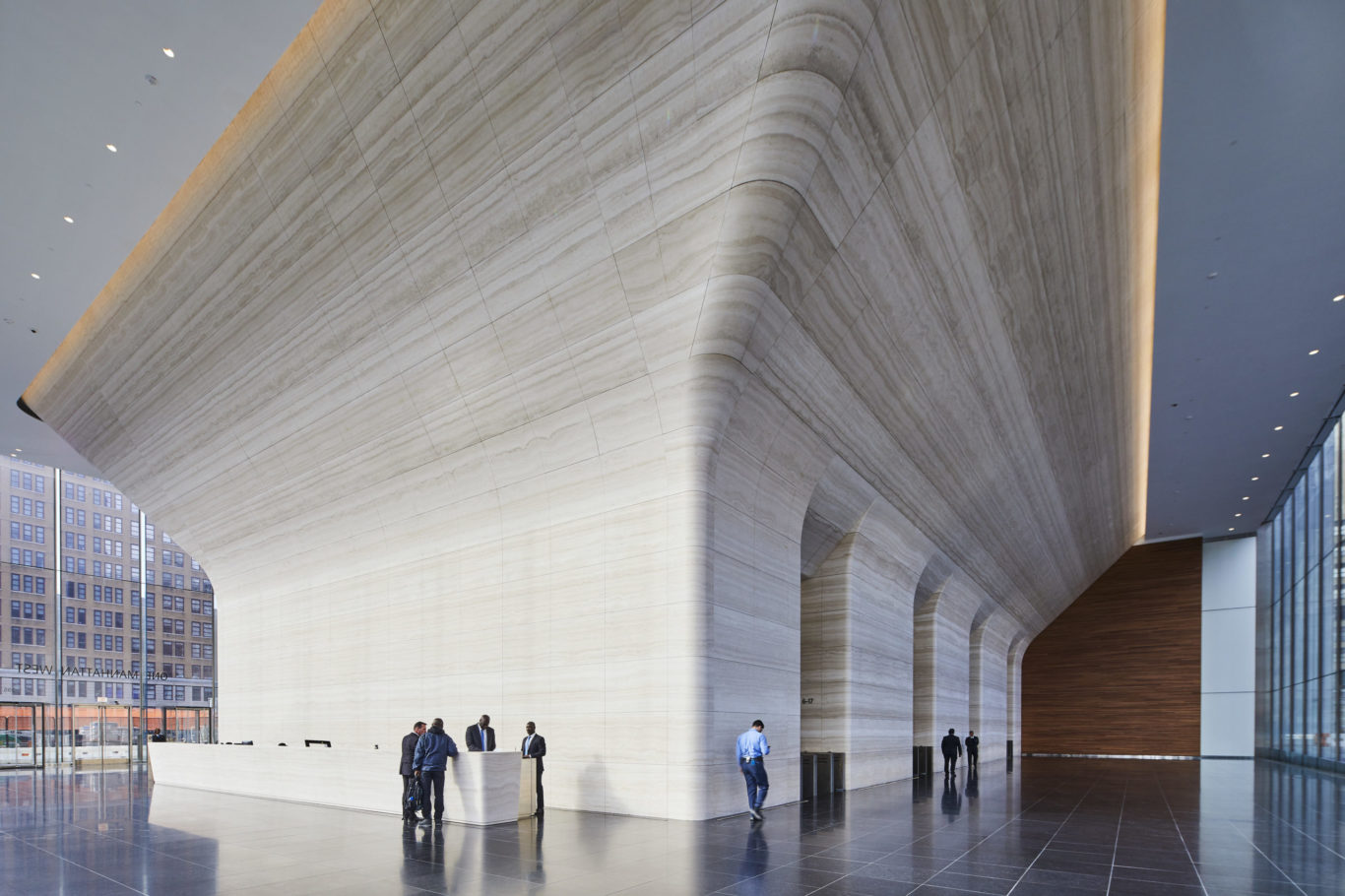 Slide 7 of 11, One Manhattan West Lobby