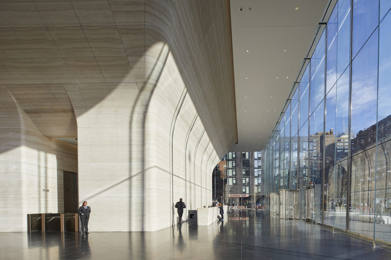 Slide 8 of 11, One Manhattan West Lobby