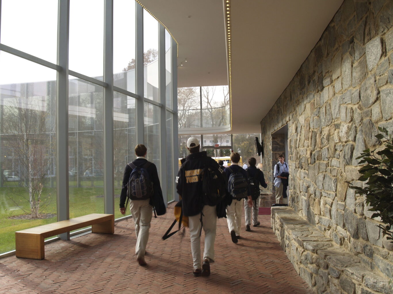 Slide 3 of 6, Brunswick – Upper School Renovation