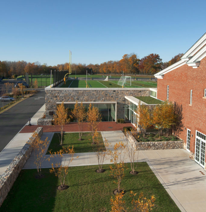 Slide 3 of 8, Brunswick School – Natatorium