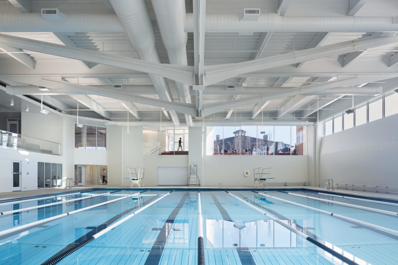 Slide 7 of 8, Brunswick School – Natatorium