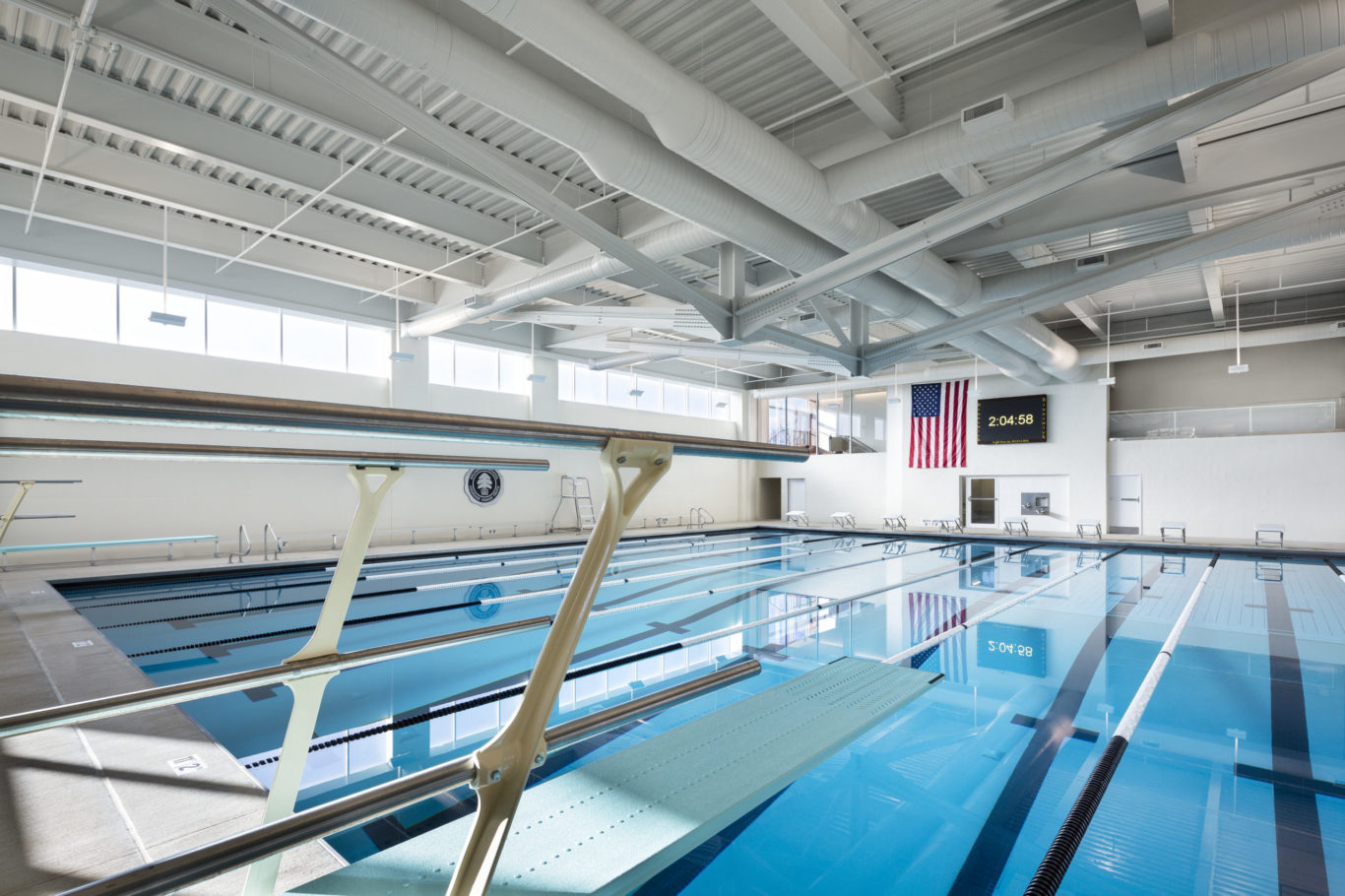 Slide 6 of 8, Brunswick School – Natatorium