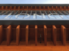 Timber construction at Billie Jean King Library