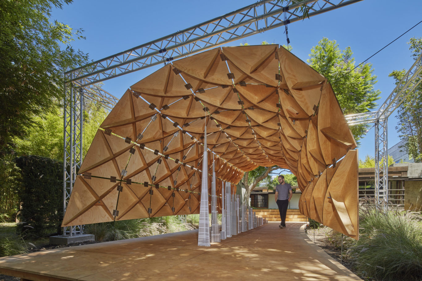 Slide 2 of 3, Poetic Structure: Art + Engineering + Architecture