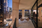 A loggia at 15 West 61st