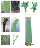 TEKLA diagrams of 1 Manhattan West