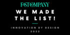 Fast Company: We Made the List